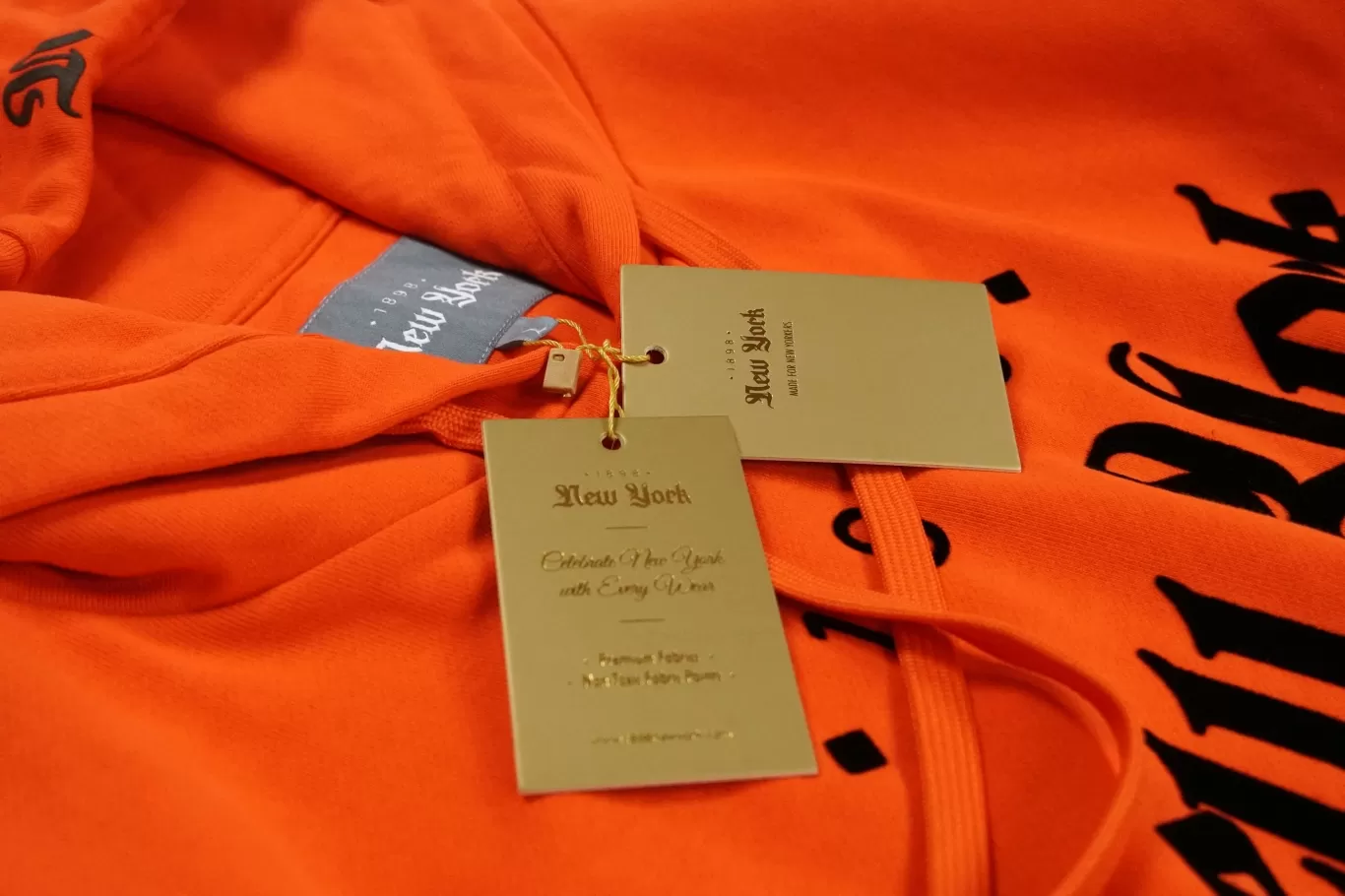 Men's Hoodie Orange